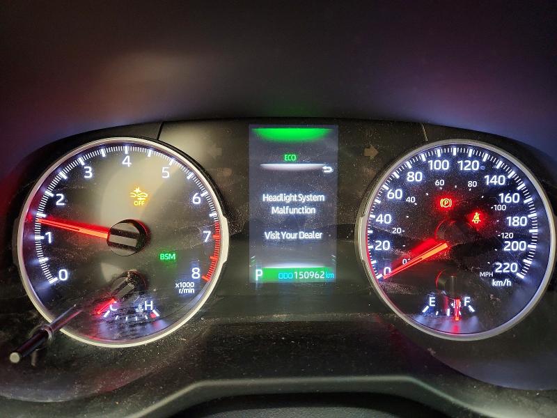 Продаж на аукціоні авто 2020 Toyota Rav4, vin: 2T3R1RFV8LW119104, номер лоту: 74857415