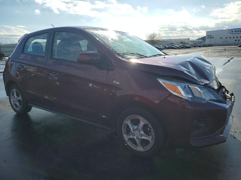 2021 Mitsubishi Mirage მანქანა იყიდება აუქციონზე, vin: ML32AUHJ6MH006275, აუქციონის ნომერი: 72345565