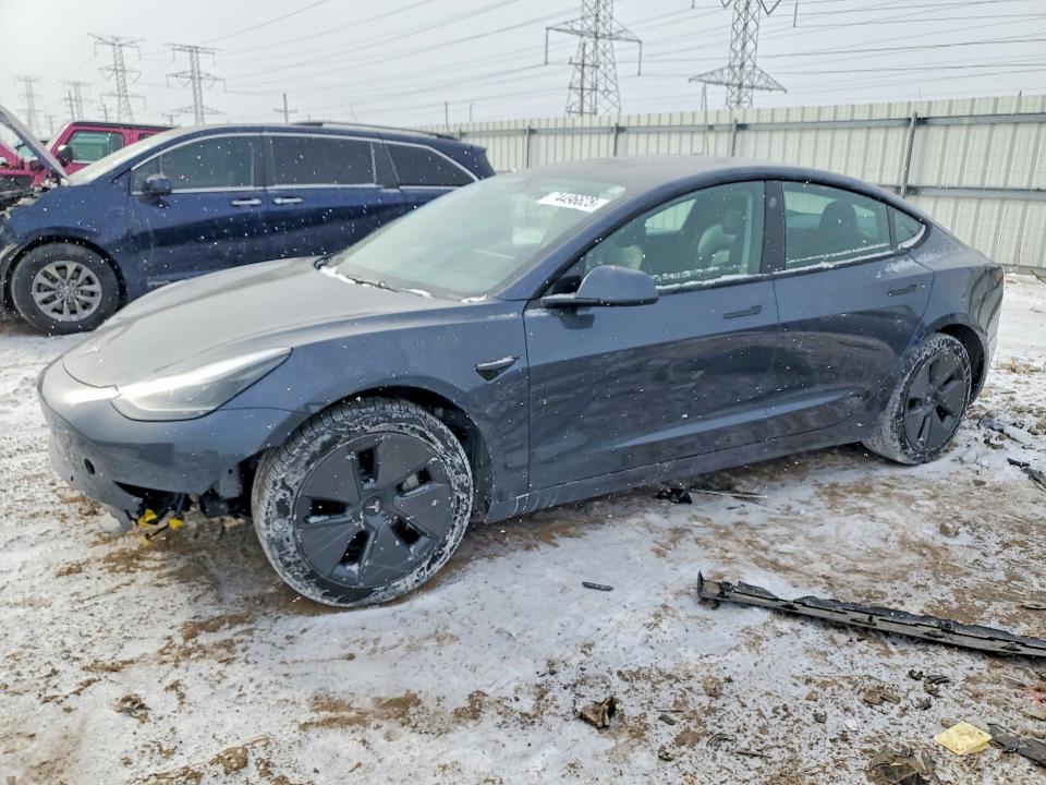 Продажа на аукционе авто 2022 Tesla Model 3, vin: 5YJ3E1EB1NF266523, номер лота: 74496625