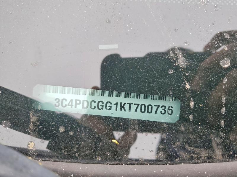 Aukcja sprzedaży 2019 Dodge Journey, vin: 3C4PDCGG1KT700736, numer aukcji: 98130595