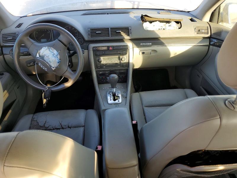 2003 Audi A4 მანქანა იყიდება აუქციონზე, vin: WAULC68E33A335904, აუქციონის ნომერი: 99295075