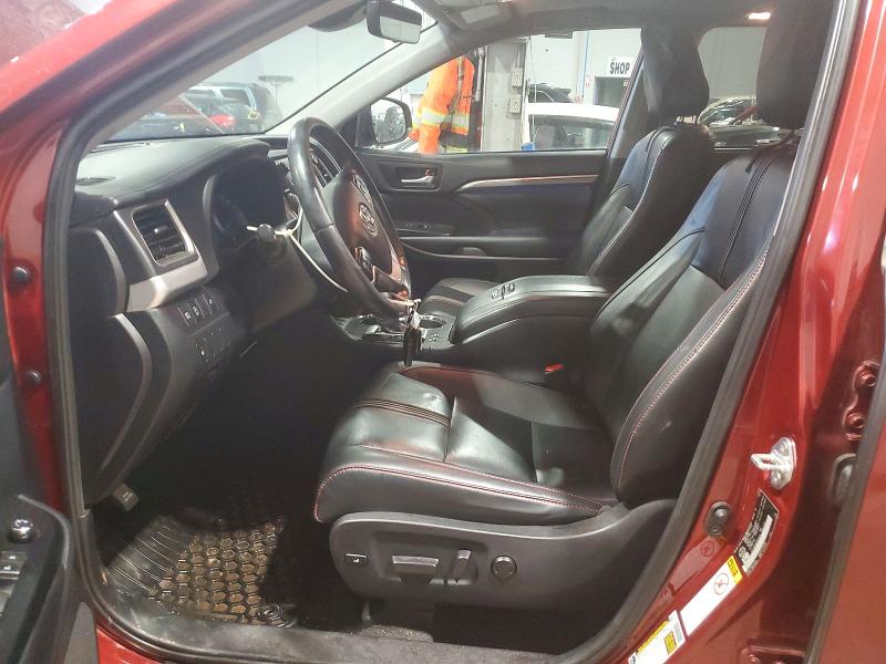 74787555 :رقم المزاد ، 5TDJZRFH8KS604472 vin ، 2019 Toyota Highlander مزاد بيع
