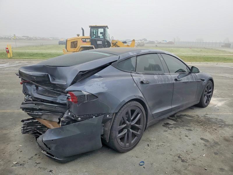 74349725 :رقم المزاد ، 5YJSA1E55MF449679 vin ، 2021 Tesla Model S مزاد بيع