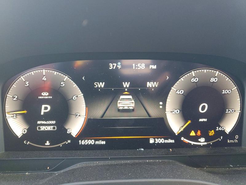 72472145 :رقم المزاد ، 5N1DL1GS7NC341354 vin ، 2022 Infiniti Qx60 مزاد بيع