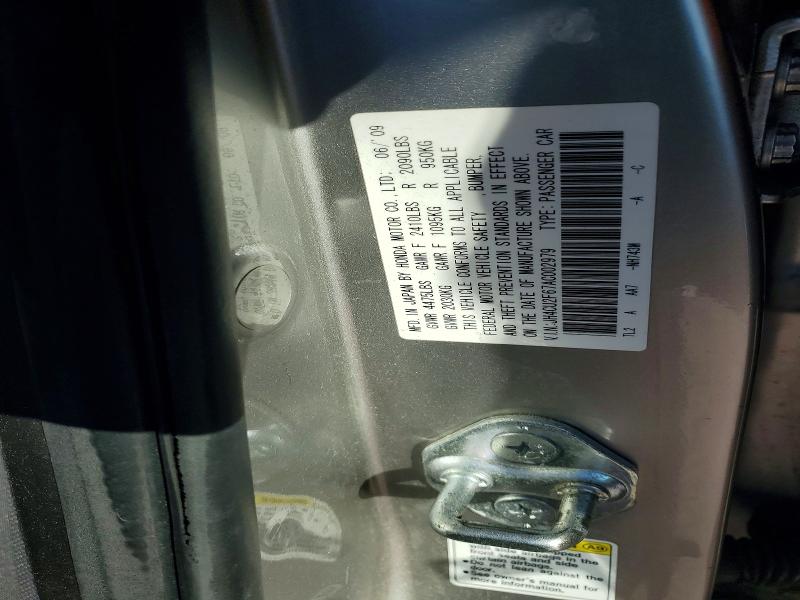 Aukcja sprzedaży 2010 Acura Tsx, vin: JH4CU2F67AC002979, numer aukcji: 72894305