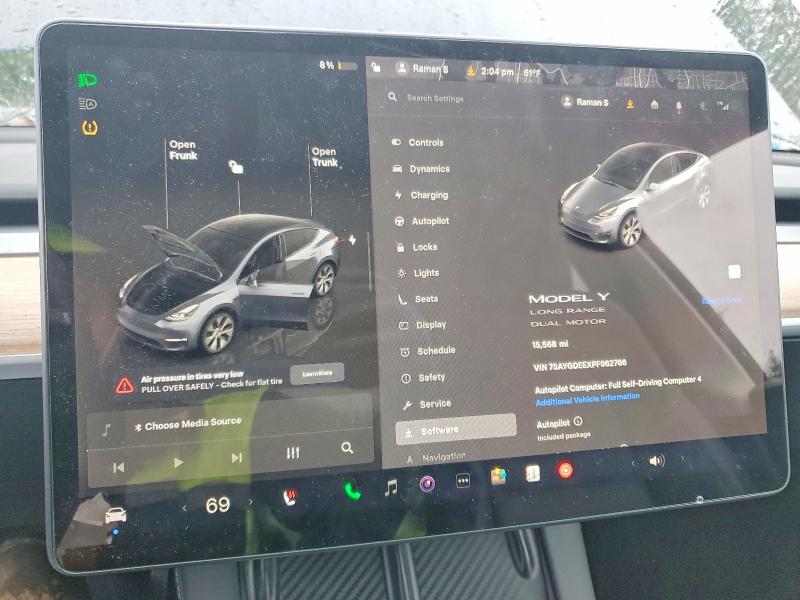 Aukcja sprzedaży 2023 Tesla Model Y, vin: 7SAYGDEEXPF962766, numer aukcji: 73669375