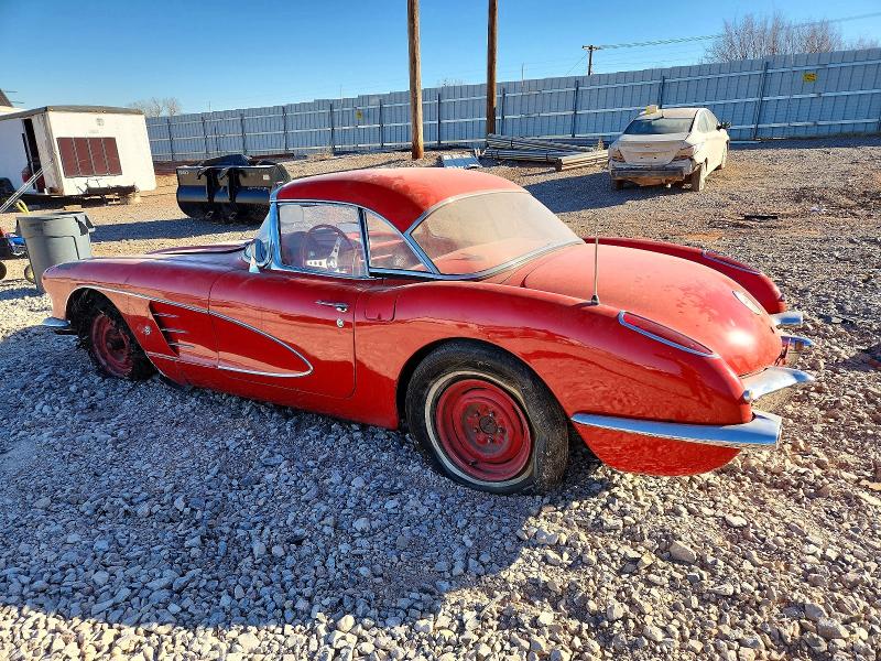 Auction sale of the 1960 Chevrolet Corvette, vin: 00867S109919, lot number: 96575115