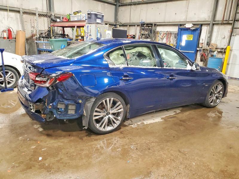 2019 Infiniti Q50s მანქანა იყიდება აუქციონზე, vin: JN1EV7AR3KM592957, აუქციონის ნომერი: 73297185