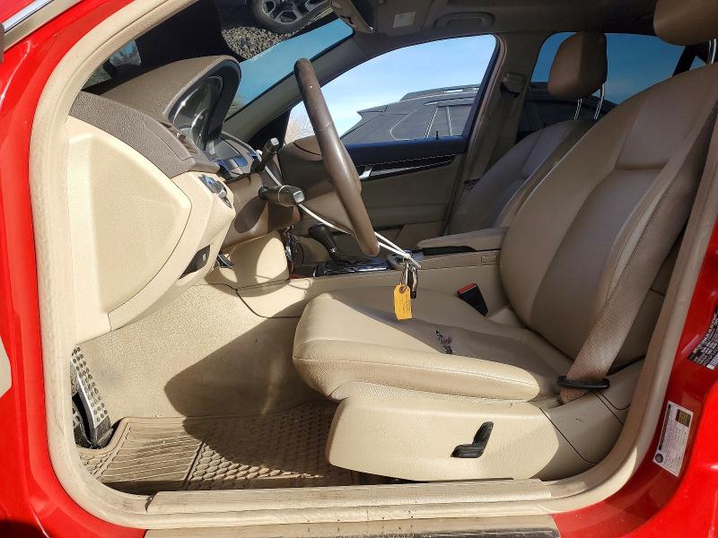 Продажа на аукционе авто 2009 Mercedes-benz C, vin: WDDGF54X69R069159, номер лота: 75424695