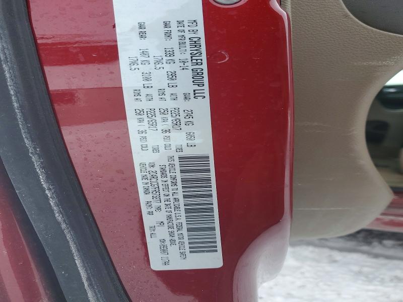 Продаж на аукціоні авто 2015 Chrysler Town & Country, vin: 2C4RC1CG7FR573277, номер лоту: 74608985