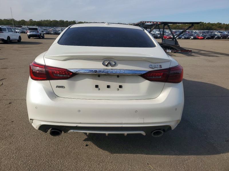 2019 Infiniti Q50 მანქანა იყიდება აუქციონზე, vin: JN1FV7AR8KM801193, აუქციონის ნომერი: 72933605