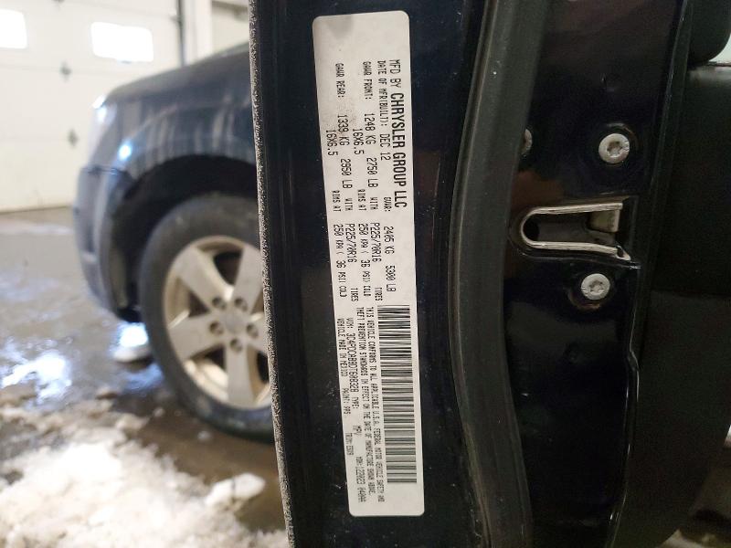 74882155 :رقم المزاد ، 3C4PDCAB8DT608328 vin ، 2013 Dodge Journey Se مزاد بيع