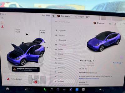 Aukcja sprzedaży 2023 Tesla Model Y, vin: 7SAYGDEE9PA124273, numer aukcji: 99386755