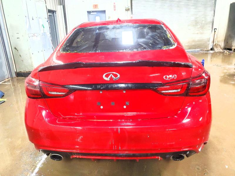 Продажа на аукционе авто 2021 Infiniti Q50 Red Sp, vin: JN1FV7DR1MM880043, номер лота: 73400005