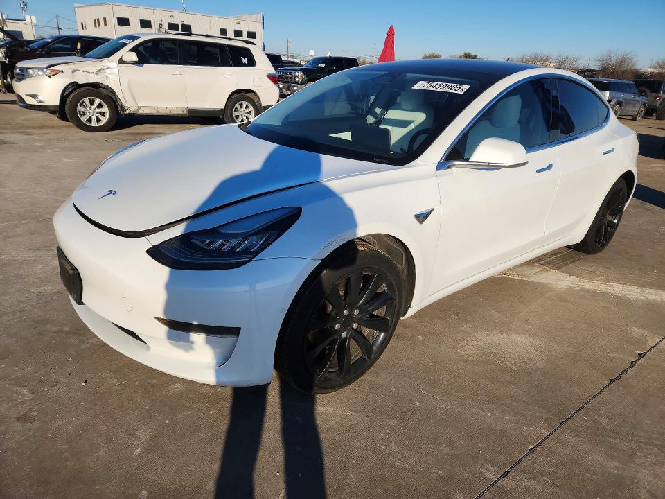 Продаж на аукціоні авто 2019 Tesla Model 3, vin: 5YJ3E1EA3KF486779, номер лоту: 75439905