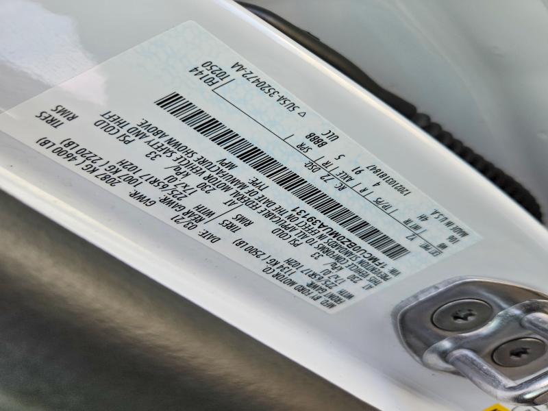 97854325 :رقم المزاد ، 1FMCU0BZ0MUA39131 vin ، 2021 Ford Escape مزاد بيع