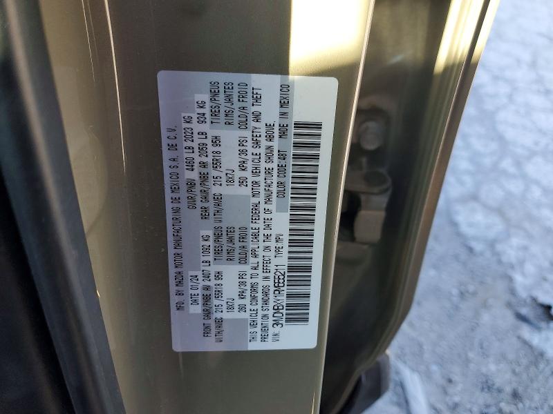 2024 Mazda Cx-30 მანქანა იყიდება აუქციონზე, vin: 3MVDMBXY1RM655211, აუქციონის ნომერი: 73842655