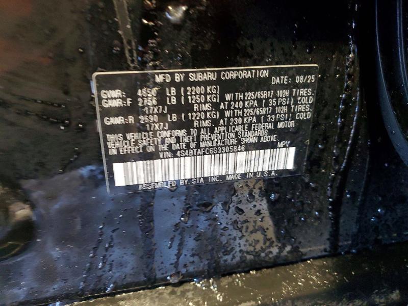 Продажа на аукционе авто 2025 Subaru Outback, vin: 4S4BTAFC6S3305846, номер лота: 74861095