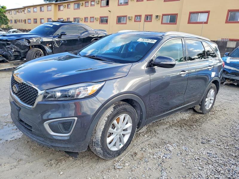 73228735 :رقم المزاد ، 5XYPG4A38JG344438 vin ، 2018 Kia Sorento Lx مزاد بيع
