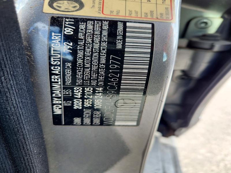 Продажа на аукционе авто 2012 Mercedes-benz C, vin: WDDGF4HB9CA621977, номер лота: 99350395