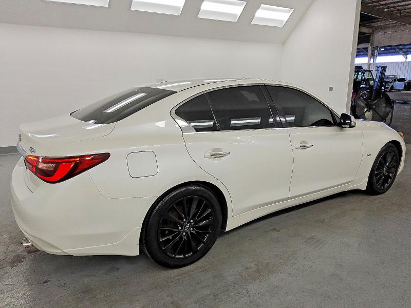 93080765 :رقم المزاد ، JN1EV7AP1JM360239 vin ، 2018 Infiniti Q50 مزاد بيع