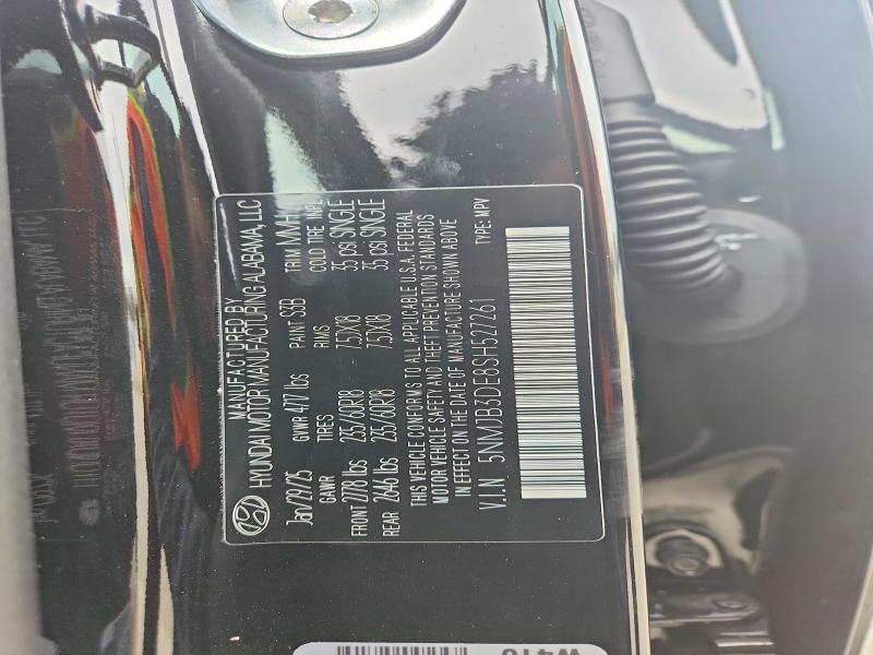 2025 Hyundai Tucson მანქანა იყიდება აუქციონზე, vin: 5NMJB3DE8SH527261, აუქციონის ნომერი: 75286515