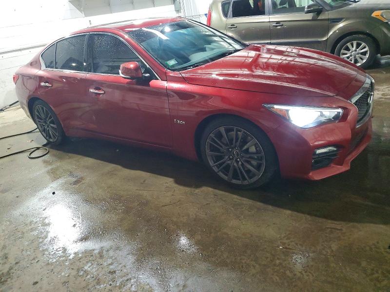 73952195 :رقم المزاد ، JN1FV7AR5GM451996 vin ، 2016 Infiniti Q50 Red Sp مزاد بيع