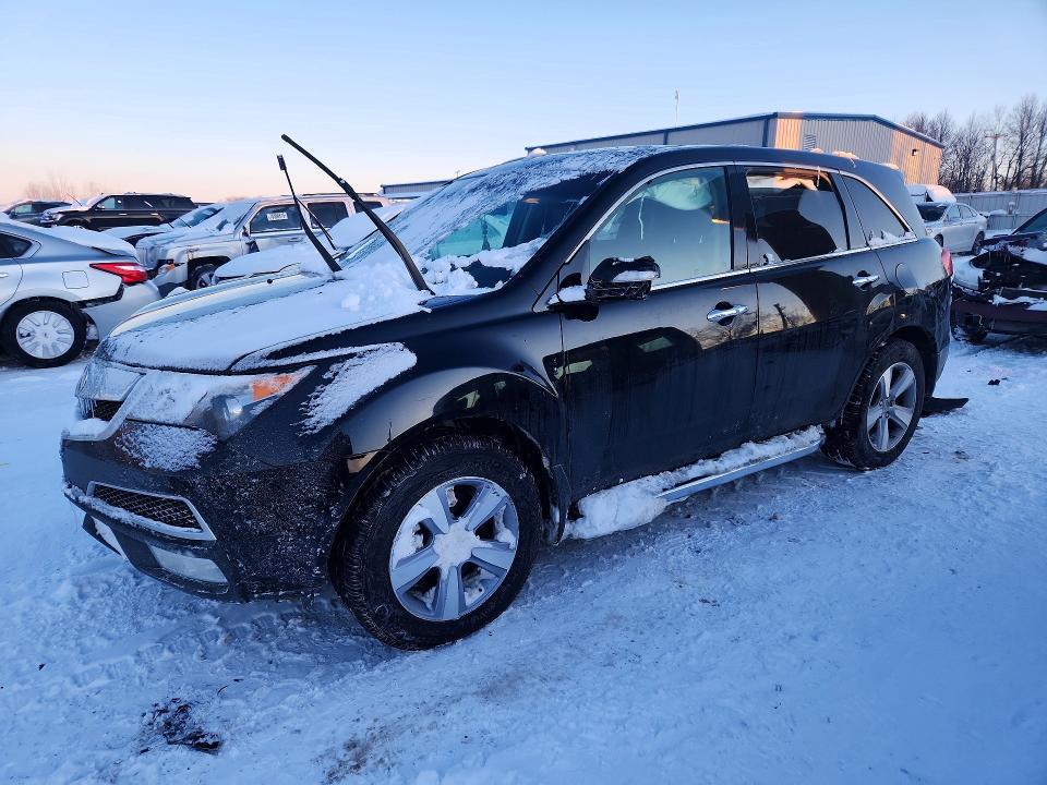 Auction sale of the 2011 Acura Mdx, vin: 2HNYD2H27BH551043, lot number: 75259045
