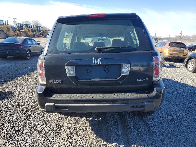2006 Honda Pilot Lx მანქანა იყიდება აუქციონზე, vin: 2HKYF18156H559303, აუქციონის ნომერი: 73292335