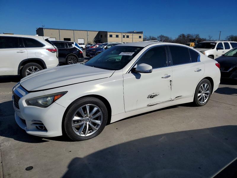 2015 Infiniti Q50 Base მანქანა იყიდება აუქციონზე, vin: JN1BV7APXFM343627, აუქციონის ნომერი: 72915825