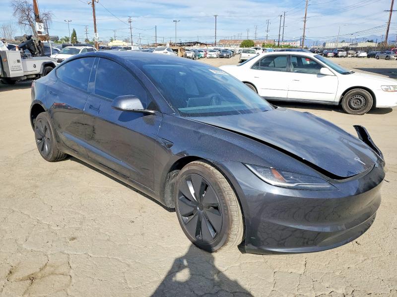 2025 Tesla Model 3 მანქანა იყიდება აუქციონზე, vin: 5YJ3E1EA5SF987480, აუქციონის ნომერი: 73678105