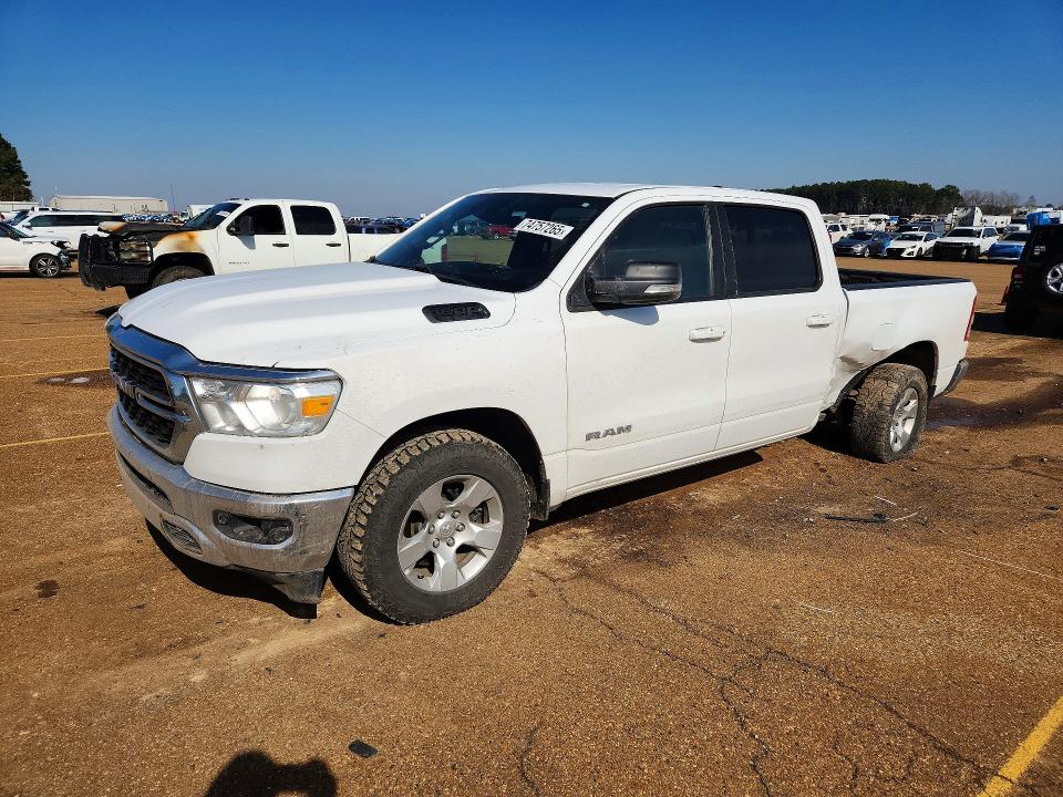 2022 Ram 1500 მანქანა იყიდება აუქციონზე, vin: 1C6SRFMT3NN480686, აუქციონის ნომერი: 74757265