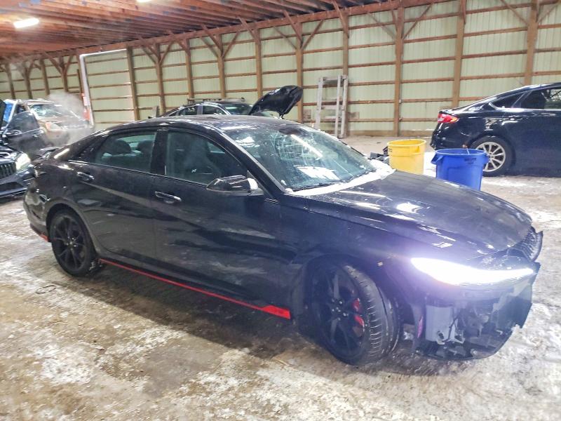 97526755 :رقم المزاد ، KMHLW4DK1SU027181 vin ، 2025 Hyundai Elantra N مزاد بيع
