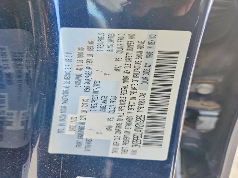 Aukcja sprzedaży 2022 Mazda 3 Premium, vin: 3MZBPBDL4NM319259, numer aukcji: 72833895