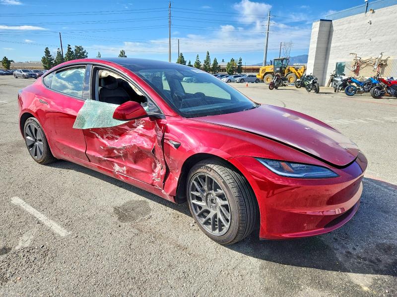 74457185 :رقم المزاد ، 5YJ3E1EB3RF755088 vin ، 2024 Tesla Model 3 مزاد بيع