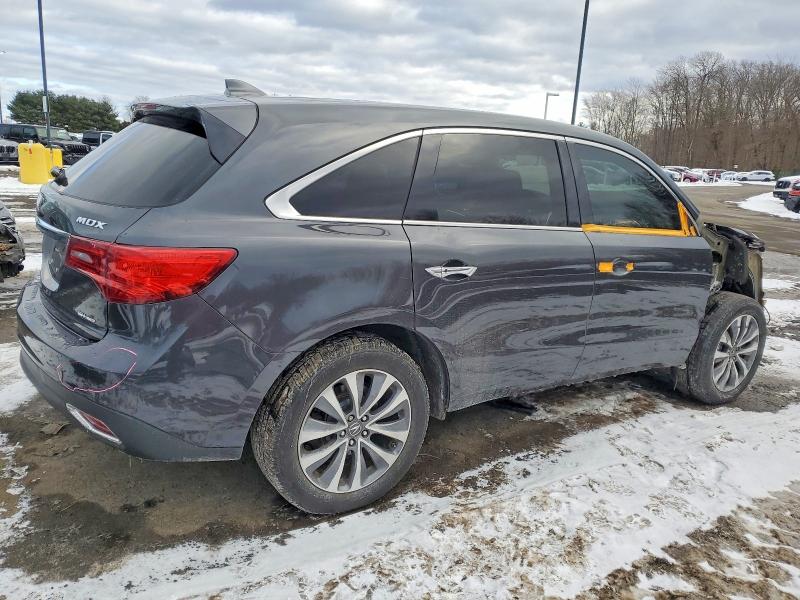 2016 Acura Mdx მანქანა იყიდება აუქციონზე, vin: 5FRYD4H44GB020641, აუქციონის ნომერი: 98673905