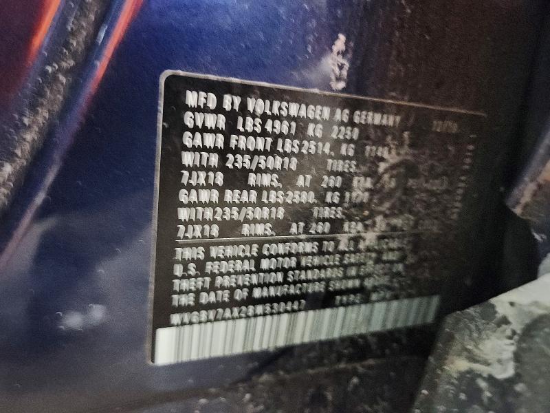 Aukcja sprzedaży 2011 Volkswagen Tiguan, vin: WVGBV7AX2BW530447, numer aukcji: 75294765