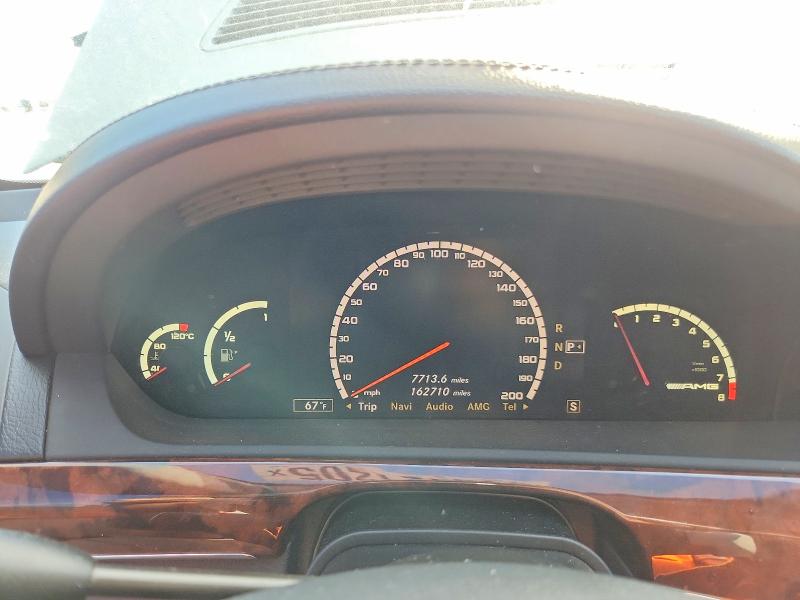 2009 Mercedes-benz S მანქანა იყიდება აუქციონზე, vin: WDDNG77X39A268521, აუქციონის ნომერი: 74421205