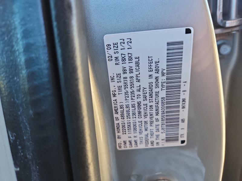 Aukcja sprzedaży 2009 Acura Rdx, vin: 5J8TB18569A006858, numer aukcji: 98629385