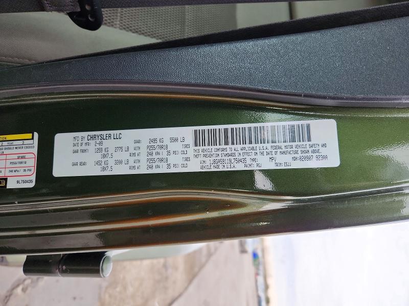Aukcja sprzedaży 2009 Jeep Wrangler Unlimited, vin: 1J8GA59119L750435, numer aukcji: 75045035