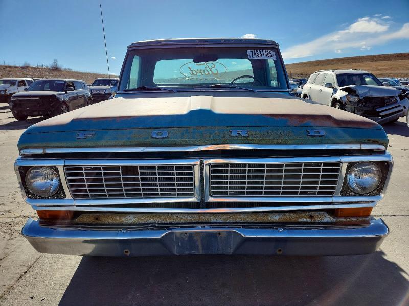 Продаж на аукціоні авто 1970 Ford F100, vin: F10YKG77597, номер лоту: 74331485