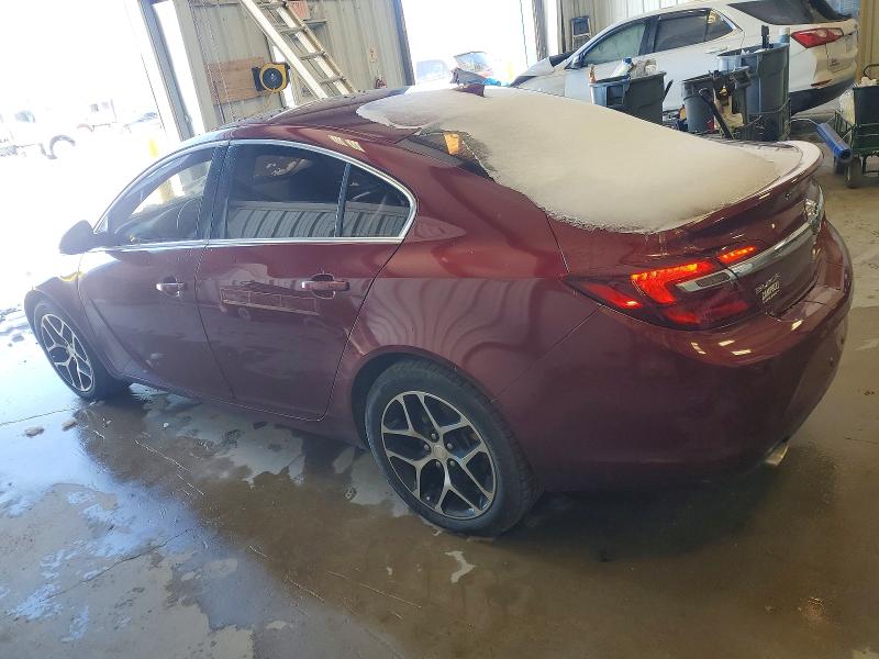 72943035 :رقم المزاد ، 2G4G35EX0G9199555 vin ، 2016 Buick Regal Spor مزاد بيع
