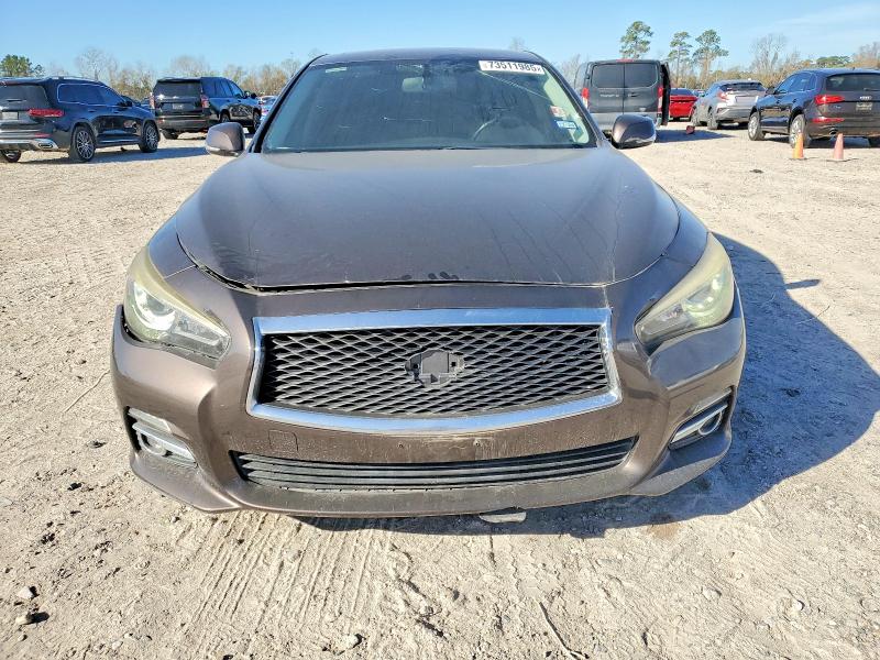 73511985 :رقم المزاد ، JN1BV7APXFM341652 vin ، 2015 Infiniti Q50 مزاد بيع