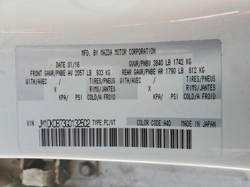 Продажа на аукционе авто 2016 Mazda Cx-3, vin: JM1DKDB73G0132502, номер лота: 72571385