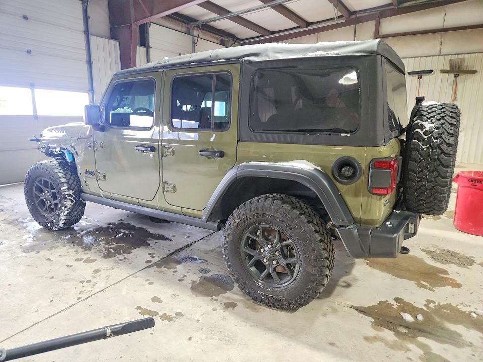 74087355 :رقم المزاد ، 1C4PJXDN1SW507323 vin ، 2025 Jeep Wrangler مزاد بيع