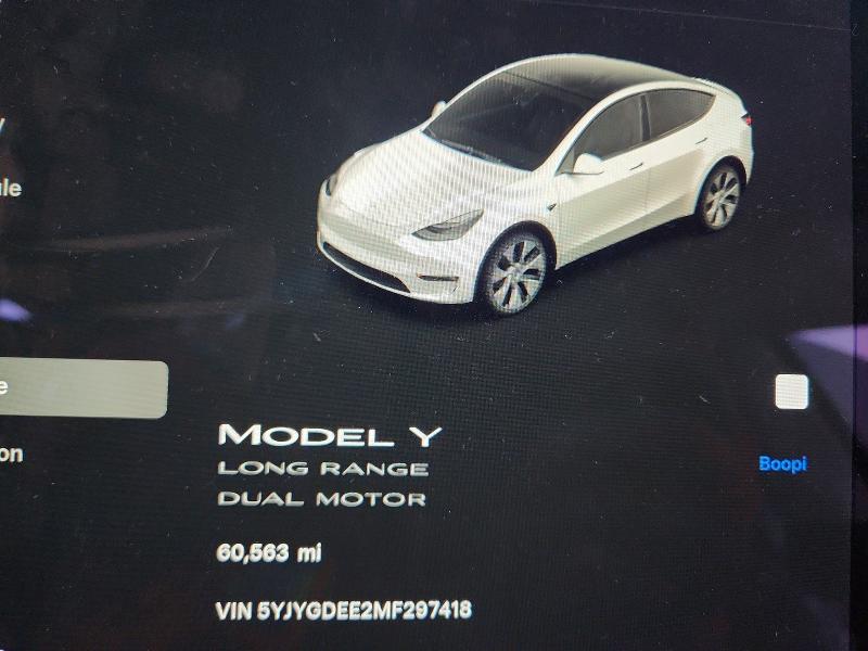 Продажа на аукционе авто 2021 Tesla Model Y, vin: 5YJYGDEE2MF297418, номер лота: 98994185