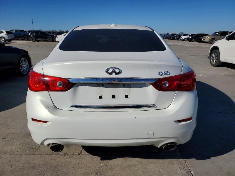 2015 Infiniti Q50 Base მანქანა იყიდება აუქციონზე, vin: JN1BV7APXFM343627, აუქციონის ნომერი: 72915825