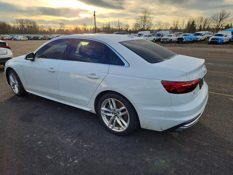 2020 Audi A4 მანქანა იყიდება აუქციონზე, vin: WAUENAF40LN005579, აუქციონის ნომერი: 72249105