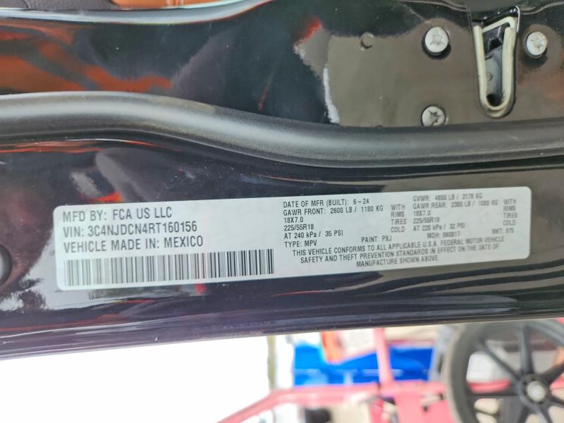 Продажа на аукционе авто 2024 Jeep Compass, vin: 3C4NJDCN4RT160156, номер лота: 97314365