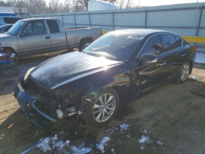 74968705 :رقم المزاد ، JN1BV7AP1EM681433 vin ، 2014 Infiniti Q50 مزاد بيع